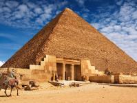 Mısır'daki Firavun Cheops (Khufu) Piramidi