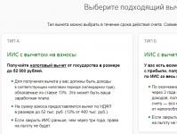 IIS Sberbank, podrobnosti in prve izkušnje